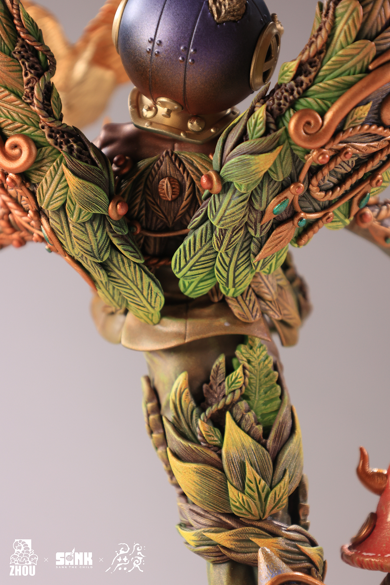 藏克九周年雕塑作品合集 | 蜕变新生（图ZNDAzOTYyNzA0） - 玩具 - 站酷设计师宅仔原创素材 - 站酷ZCOOL