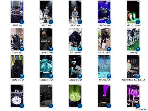 人物视频作品集（仅当展示）