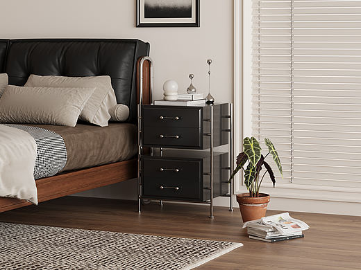 包豪斯现代床头柜