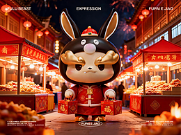 福牌阿胶IP形象｜福禄兽