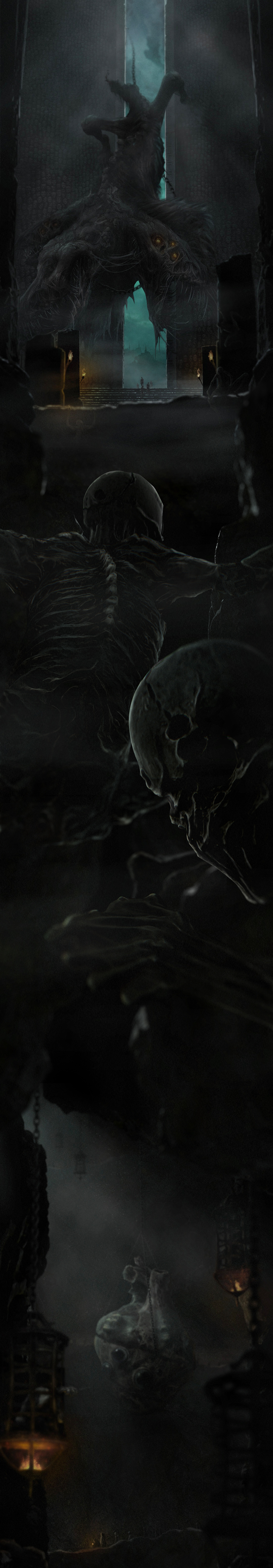 一次克苏鲁OC风格静态运镜尝试（图ZNDAzOTc4MTIw） - 海报 - 站酷设计师邪恶的橘子原创素材 - 站酷ZCOOL