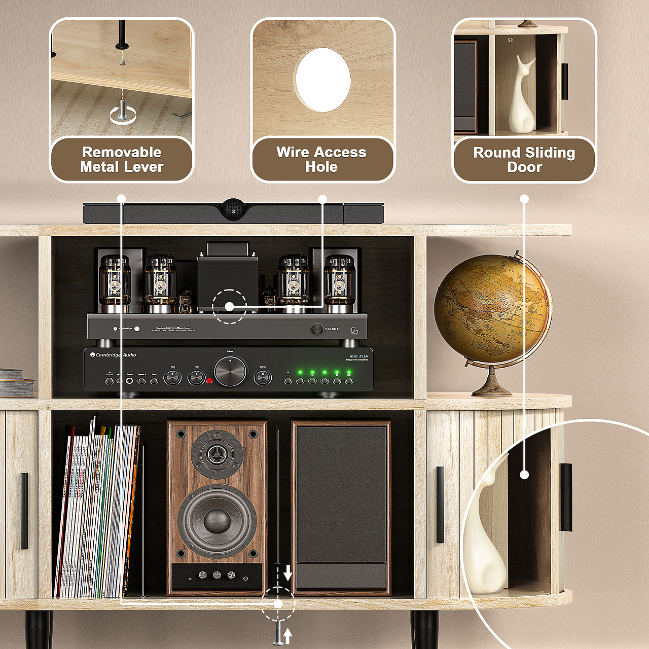 椭圆形唱片机柜（五色）（图ZNDAzOTc5MTQw） - 产品 - 站酷设计师MixBoBo原创素材 - 站酷ZCOOL