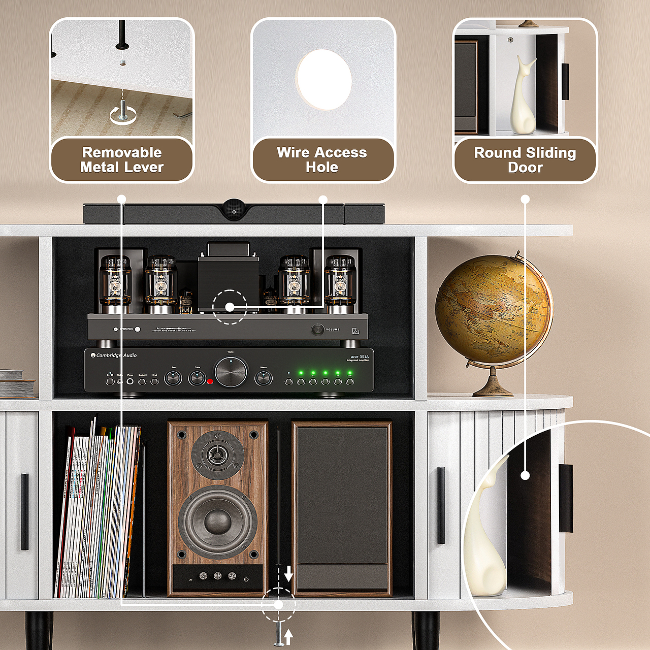 椭圆形唱片机柜（五色）（图ZNDAzOTc5MzM2） - 产品 - 站酷设计师MixBoBo原创素材 - 站酷ZCOOL