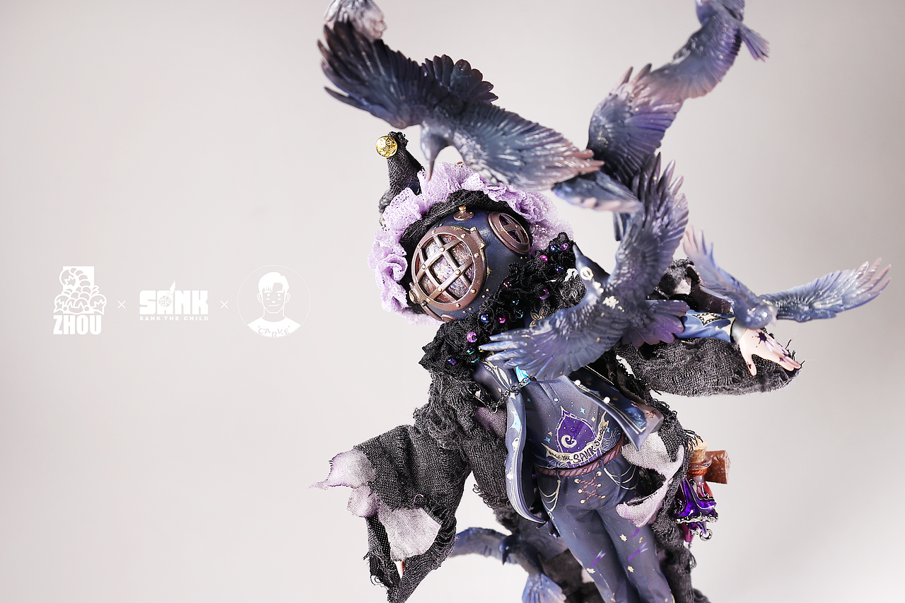 藏克九周年雕塑作品合集 | 蜕变新生（图ZNDAzOTgyOTUy） - 玩具 - 站酷设计师宅仔原创素材 - 站酷ZCOOL