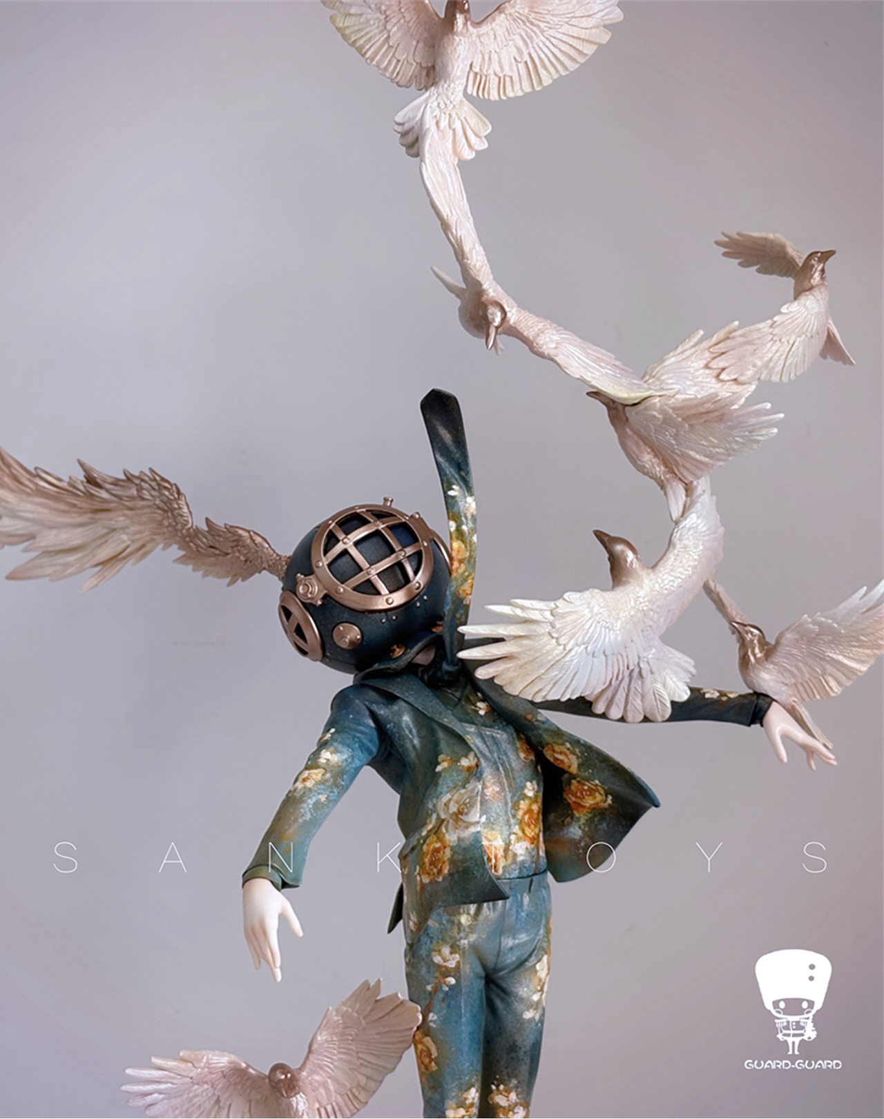 藏克九周年雕塑作品合集 | 蜕变新生（图ZNDAzOTgzMTA4） - 玩具 - 站酷设计师宅仔原创素材 - 站酷ZCOOL