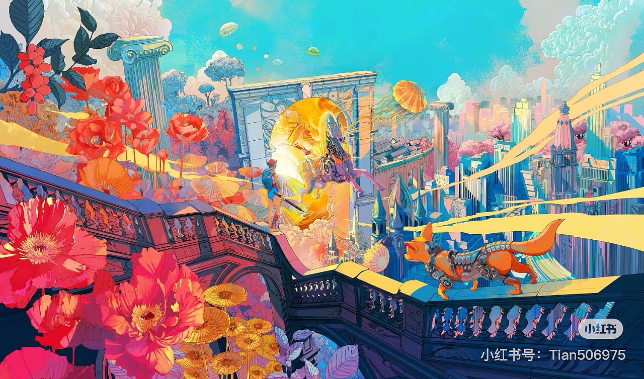 分享一下国内外插画大师们的作品（图ZNDAzOTk0MTk2） - 商业插画 - 站酷设计师蓝湖羊原创素材 - 站酷ZCOOL
