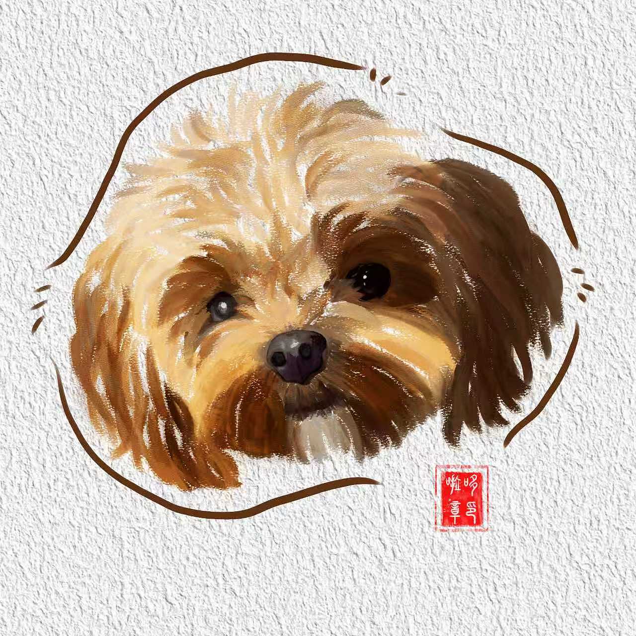 我可以画你家的小狗吗（图ZNDAzOTk2NTM2） - 艺术插画 - 站酷设计师哆啦铃铛原创素材 - 站酷ZCOOL