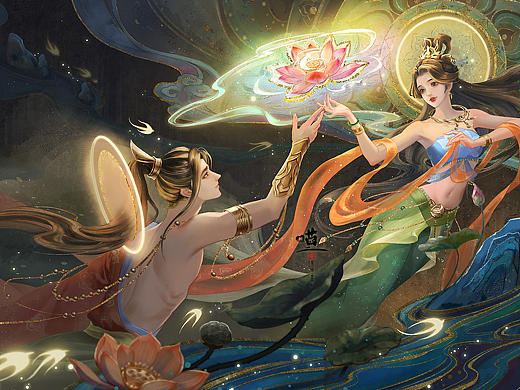 犹如莲花不着水，亦如日月不住空🪷