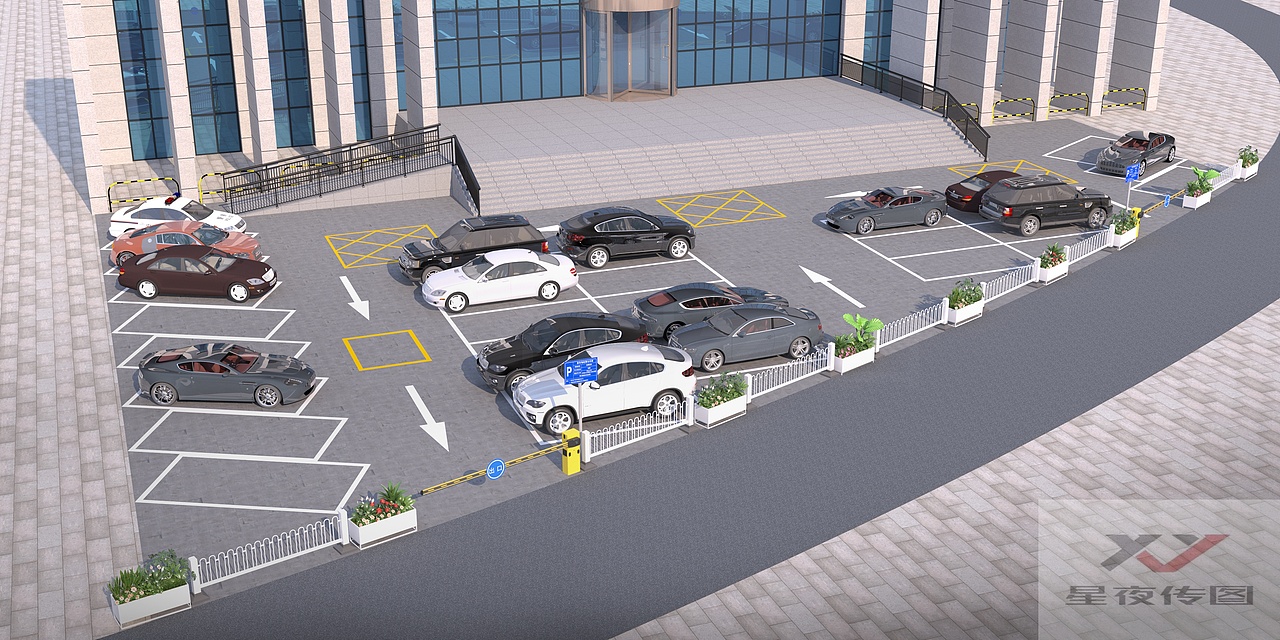 不止是停车场，更是城市新地标（图ZNDA0MDAxNzIw） - VR设计 - 站酷设计师Z262118588原创素材 - 站酷ZCOOL