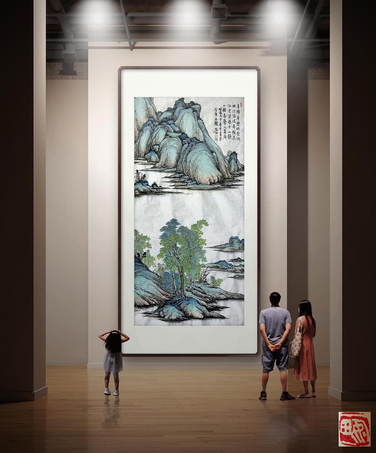 江南春信（图ZNDA0MDA4MzA0） - 绘画 - 站酷设计师安田原创素材 - 站酷ZCOOL