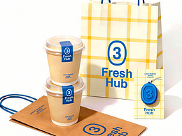 轻食奶昔健康饮品品牌设计