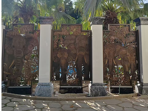 铝板雕刻屏风 源头厂家