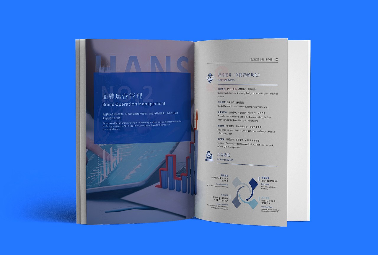 一希品牌设计---品牌数字服务商画册宣传册设计（图ZNDA0MDM0OTc2） - 书籍/画册 - 站酷设计师一希品牌设计原创素材 - 站酷ZCOOL