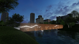 兰州河道景观工程（图ZNDA0MDM3MTk2） - 场景 - 站酷设计师宝加多原创素材 - 站酷ZCOOL