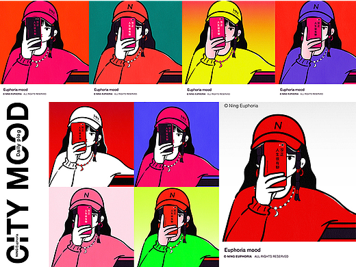 IP I 头像（棒球帽女孩 I ）