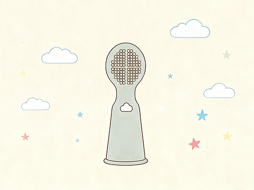 云朵手指牙刷套（个人主页-ZNzMzMDMyNDg=） - 生活用品 - 站酷设计师ID沈还时原创素材 - 站酷ZCOOL