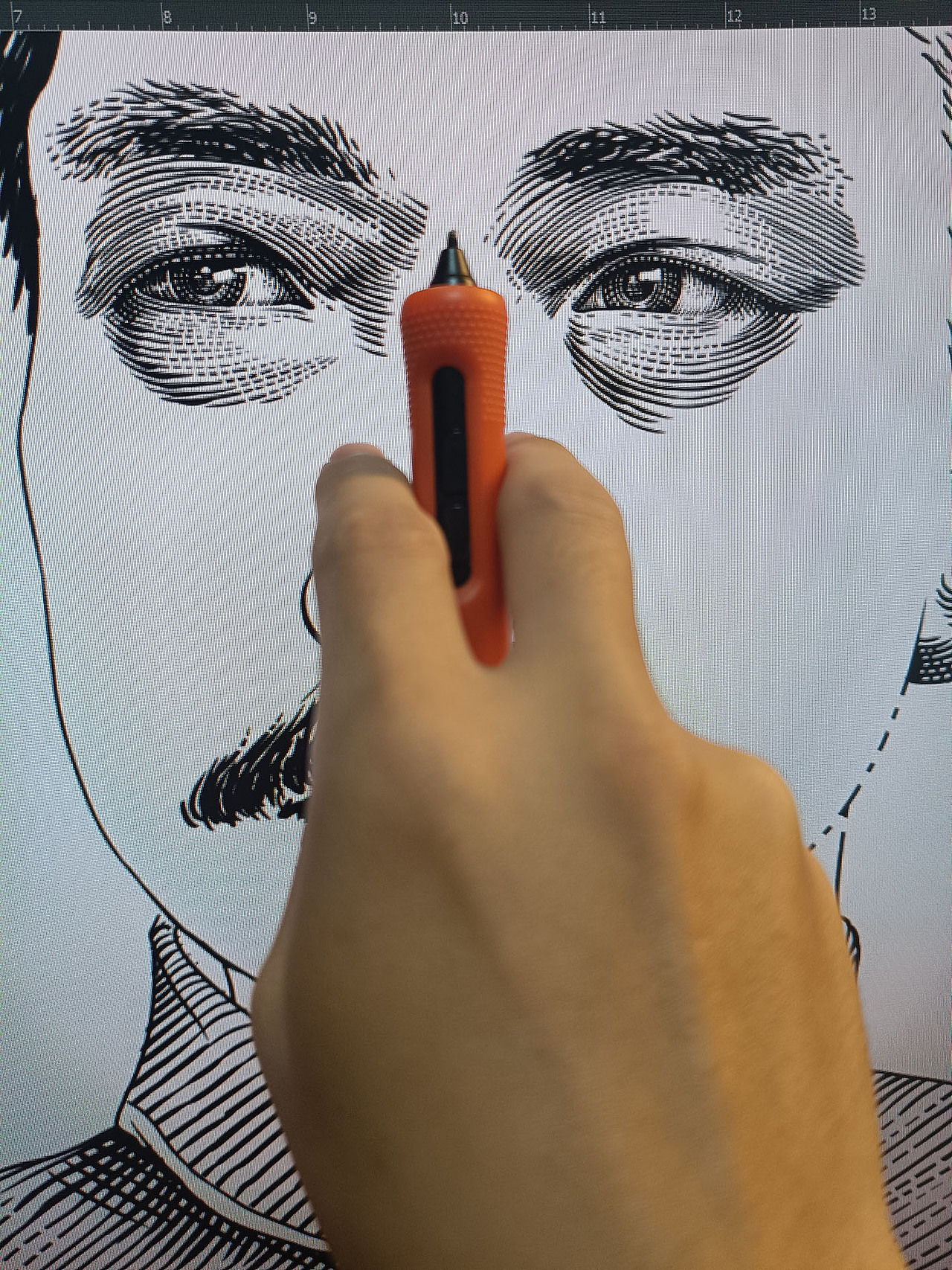 版画肖像|周树人（图ZNDA0MDQ3MDQ4） - 艺术插画 - 站酷设计师肆一SIYI原创素材 - 站酷ZCOOL