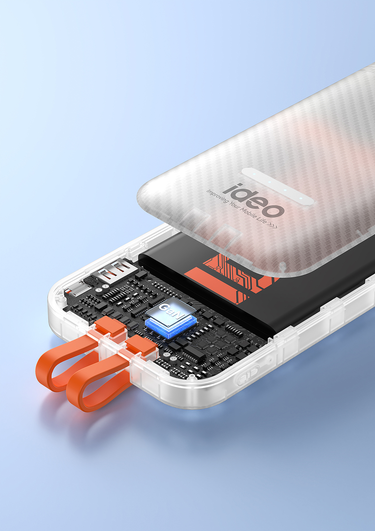 磁吸分离式充电宝（图ZNDA0MDQ3Mjc2） - 产品 - 站酷设计师九零devise原创素材 - 站酷ZCOOL