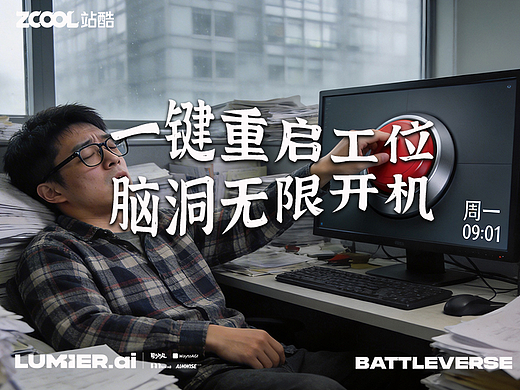 一键重启工位，脑洞无限开机