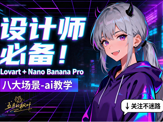设计师必备！Lovart+Nano Banana Pro用法八大场景教程
