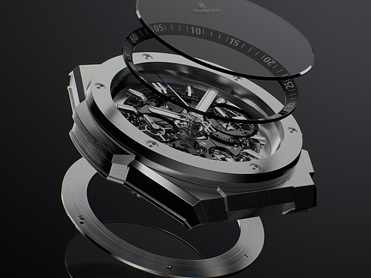 机械表渲染 | 三维产品动画练习