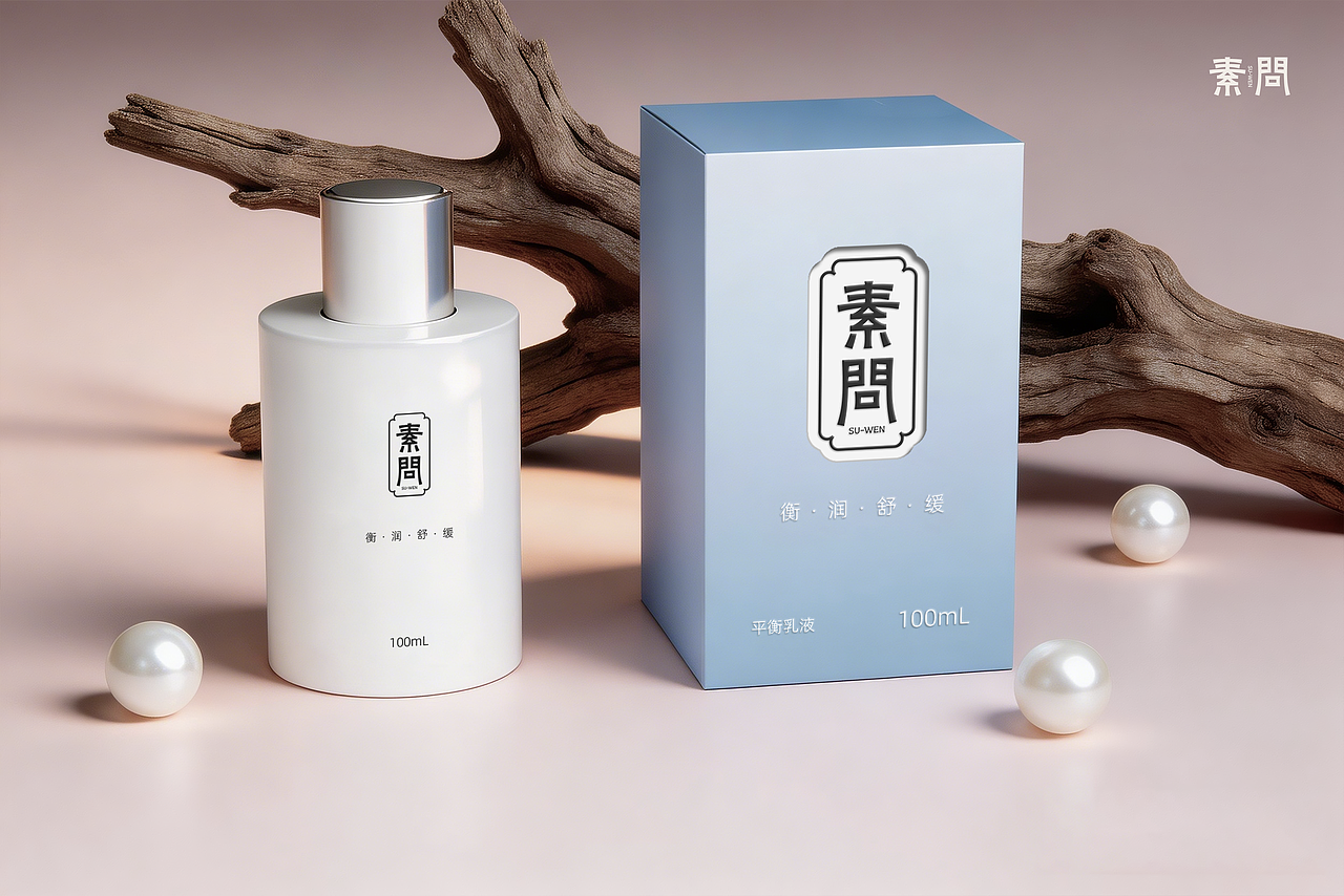 【原创】护肤品牌包装设计/面霜/水乳（图ZNDA0MDU1MDQw） - 品牌 - 站酷设计师罗可罗原创素材 - 站酷ZCOOL