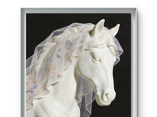 时间的轻纱Gossamer of Time(手绘油画，可收藏）