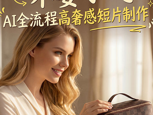 🧐十位数的包做出万元质感？AI全流程制作！