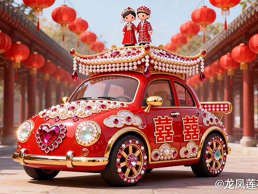 龙凤莲花舱宇宙Q版婚车第3集