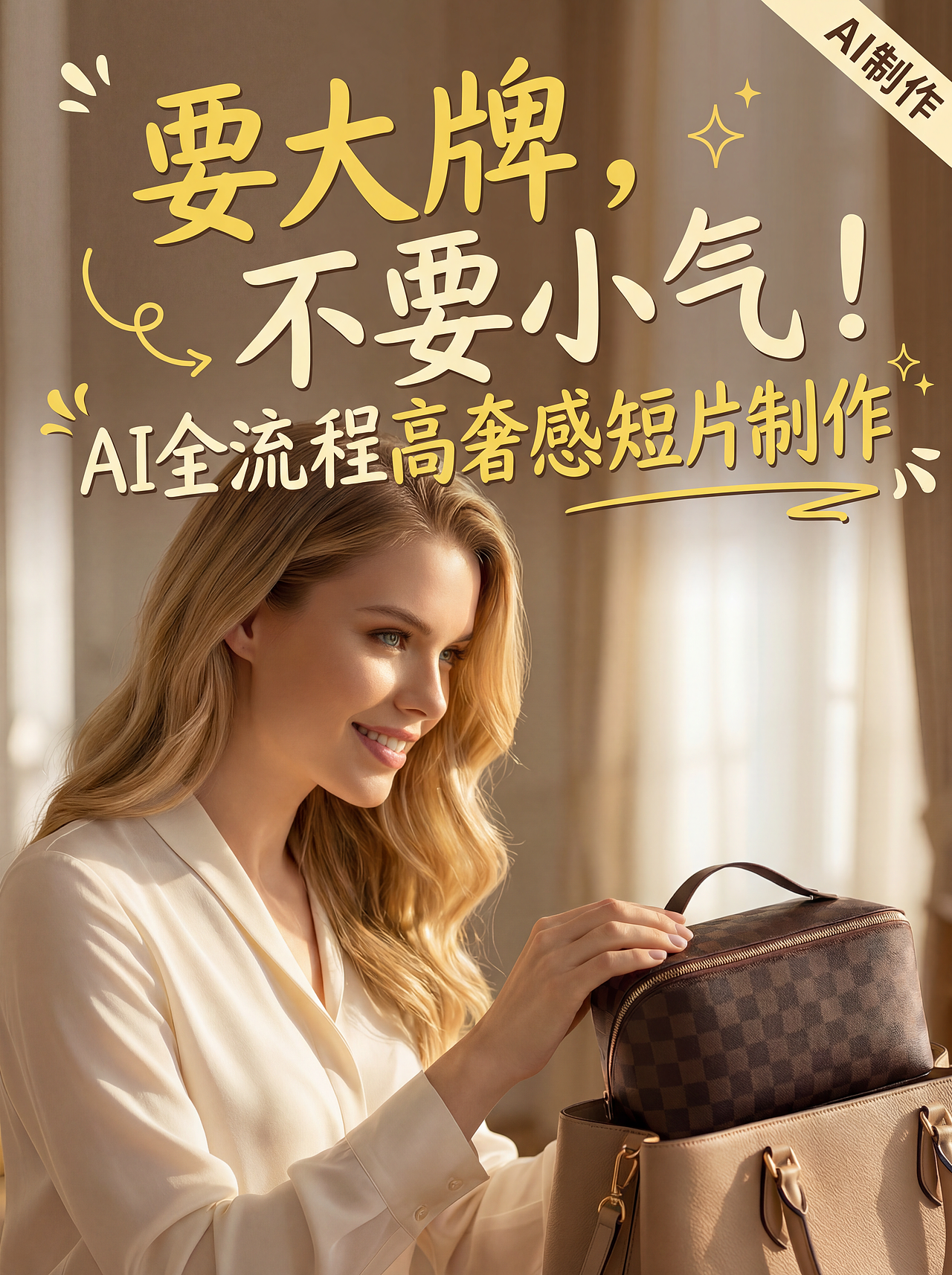 🧐十位数的包做出万元质感？AI全流程制作！（图ZNDA0MDY3MzI4） - 生活用品 - 站酷设计师John江原创素材 - 站酷ZCOOL