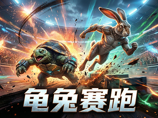 乌龟：不好意思，我升级了