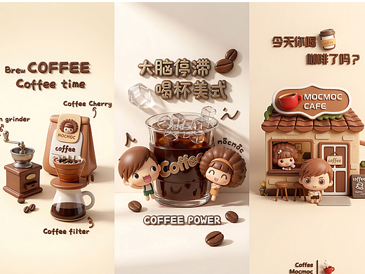 摩丝摩丝仔仔爱喝咖啡壁纸