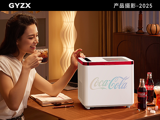 产品摄影｜可口可乐制冰机｜全自动冰块机