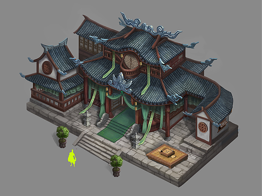 游戏场景原画-建筑/物件