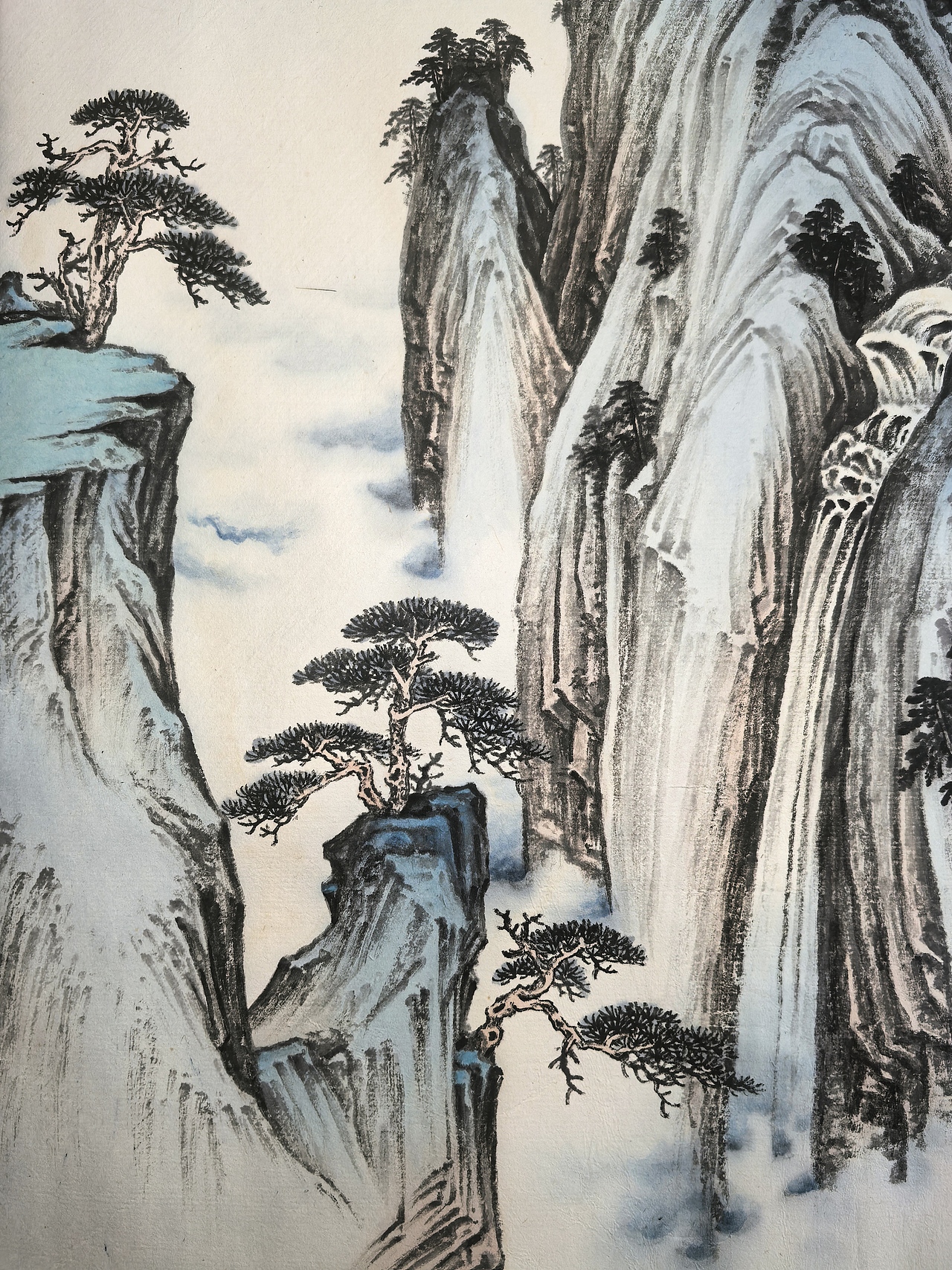 松风飞瀑（图ZNDA0MDk2OTMy） - 绘画 - 站酷设计师安田原创素材 - 站酷ZCOOL