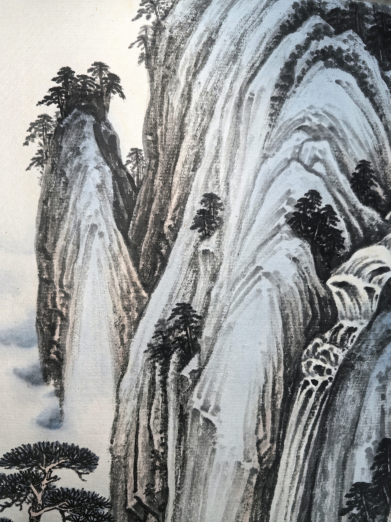 松风飞瀑（图ZNDA0MDk2OTIw） - 绘画 - 站酷设计师安田原创素材 - 站酷ZCOOL