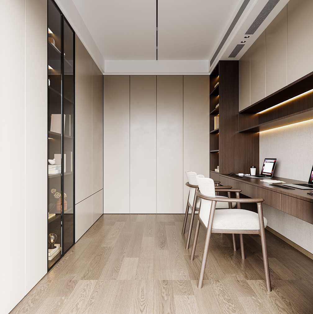 现代中式效果表现（图ZNDA0MDk3MTgw） - 家装设计 - 站酷设计师是丽丽啊wink原创素材 - 站酷ZCOOL