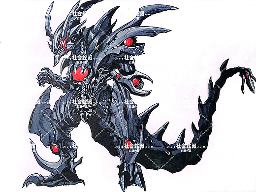 银河同人怪兽： 黑暗咆哮兽 电弧路基艾尔