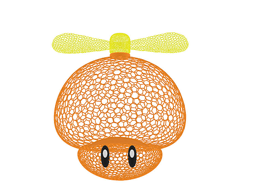 3D角色晶格模型制作&3D打印