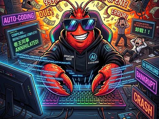 花500块请“OpenClaw”龙虾替我上班