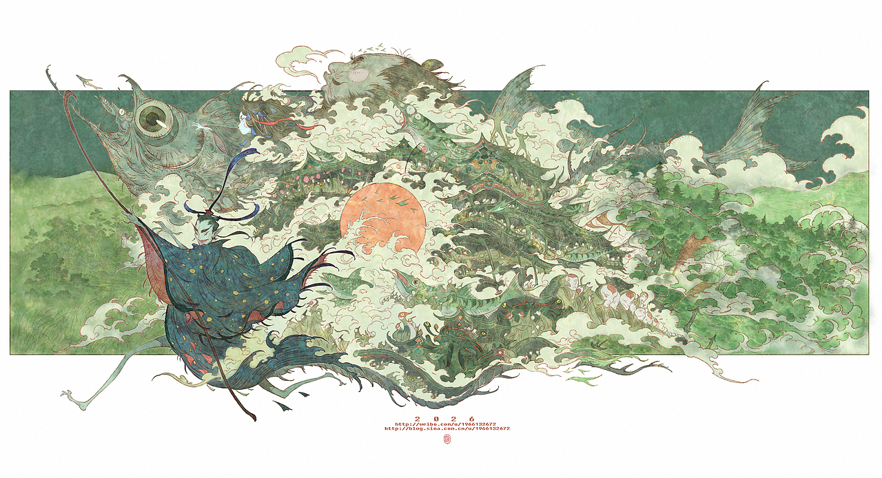 行香子（图ZNDA0MTAxODAw） - 艺术插画 - 站酷设计师wmm14893986原创素材 - 站酷ZCOOL