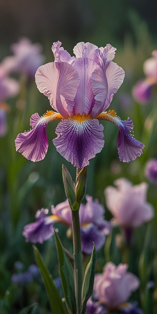 紫鸢之径：春日花园里的古典静美（图ZNDA0MTAyNjk2） - 风光摄影 - 站酷设计师一小迷糊一原创素材 - 站酷ZCOOL