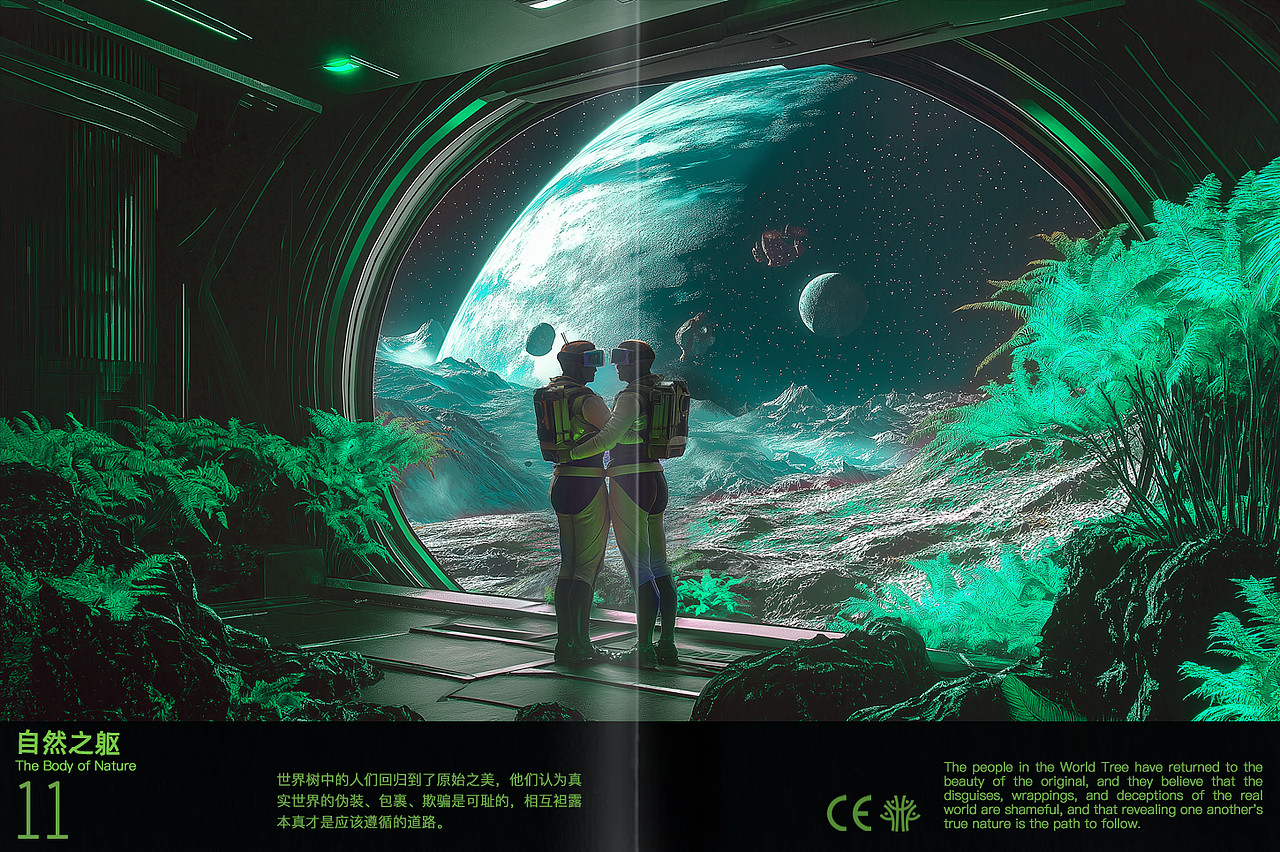 《世界折叠》AIGC国赛二等奖原创作品（图ZNDA0MTA2ODQ0） - AI作品 - 站酷设计师墨菲蜥蜴M_Lizard原创素材 - 站酷ZCOOL