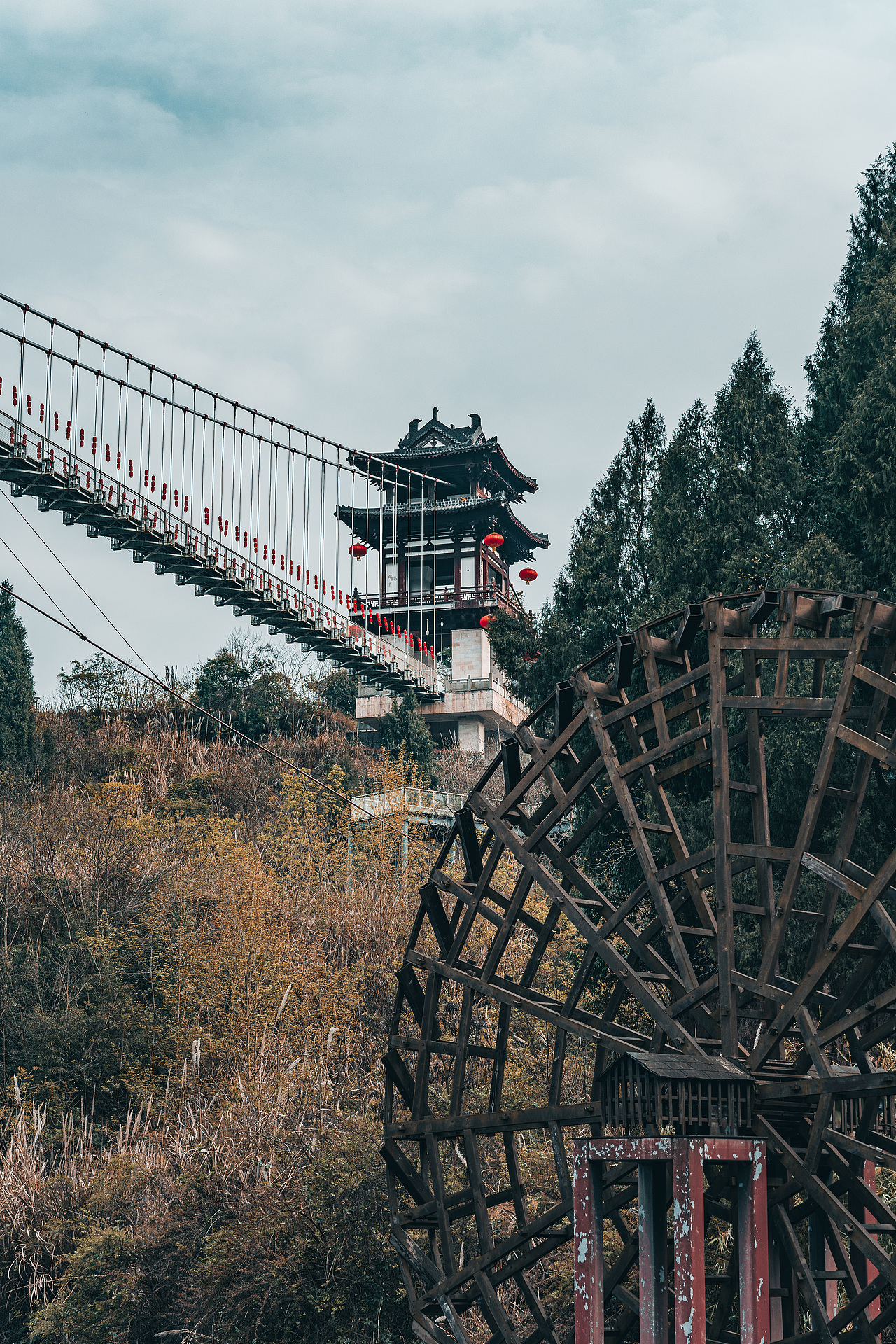 天乐谷孝心桥（图ZNDA0MTA4NDc2） - 风光摄影 - 站酷设计师木头猫摄影原创素材 - 站酷ZCOOL