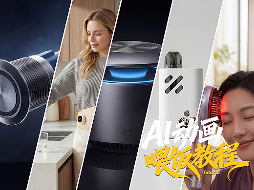 AIGC赋能3C数码/家电（喂饭教程）（个人主页-ZNzMzMTA3NjQ=） - AI作品 - 站酷设计师尤鹿AIGC原创素材 - 站酷ZCOOL