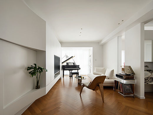 88㎡精装房改造-钢琴度假屋