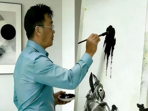 【站酷网】黄胄弟子吴俊彬排第几？