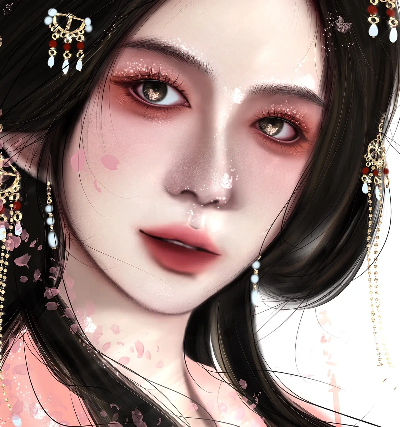 板绘#头像（图ZNDA0MTIwNTgw） - 艺术插画 - 站酷设计师万詩之海原创素材 - 站酷ZCOOL