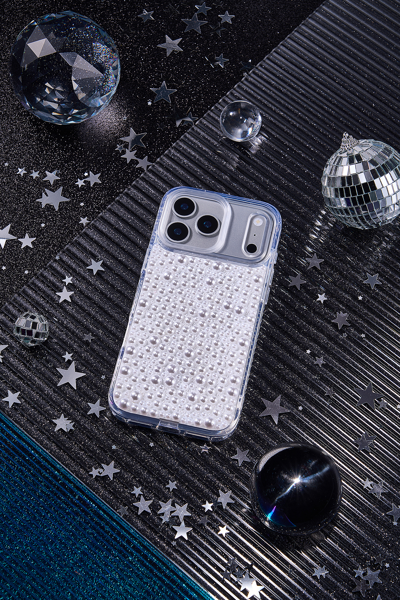 iPhone 17 Pro Max、华为Pura X手机壳_闪钻、珍珠场景（图ZNDA0MTIzOTIw） - 产品摄影 - 站酷设计师摄影师铭兮原创素材 - 站酷ZCOOL