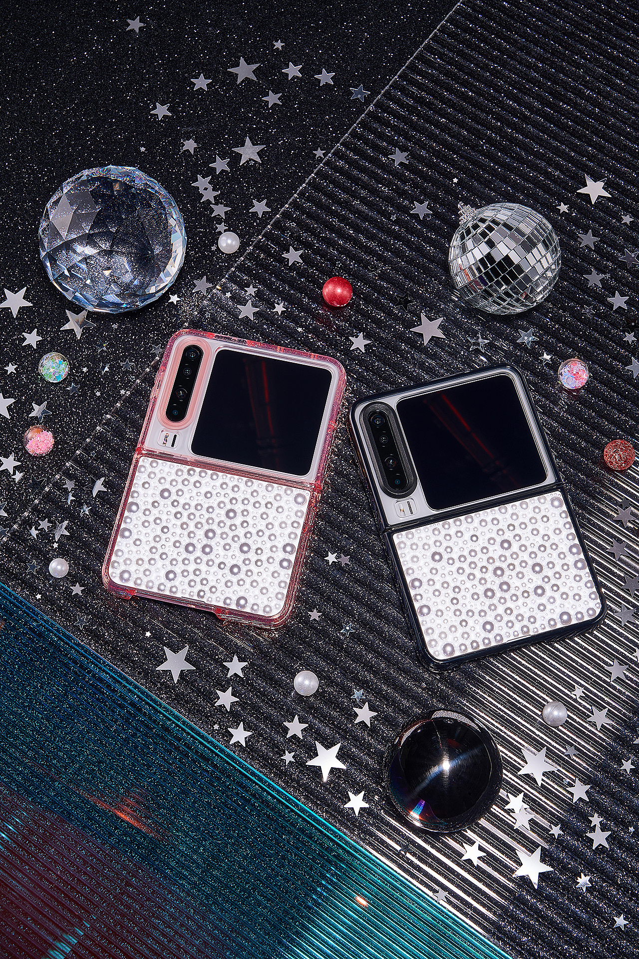 iPhone 17 Pro Max、华为Pura X手机壳_闪钻、珍珠场景（图ZNDA0MTIzOTI0） - 产品摄影 - 站酷设计师摄影师铭兮原创素材 - 站酷ZCOOL